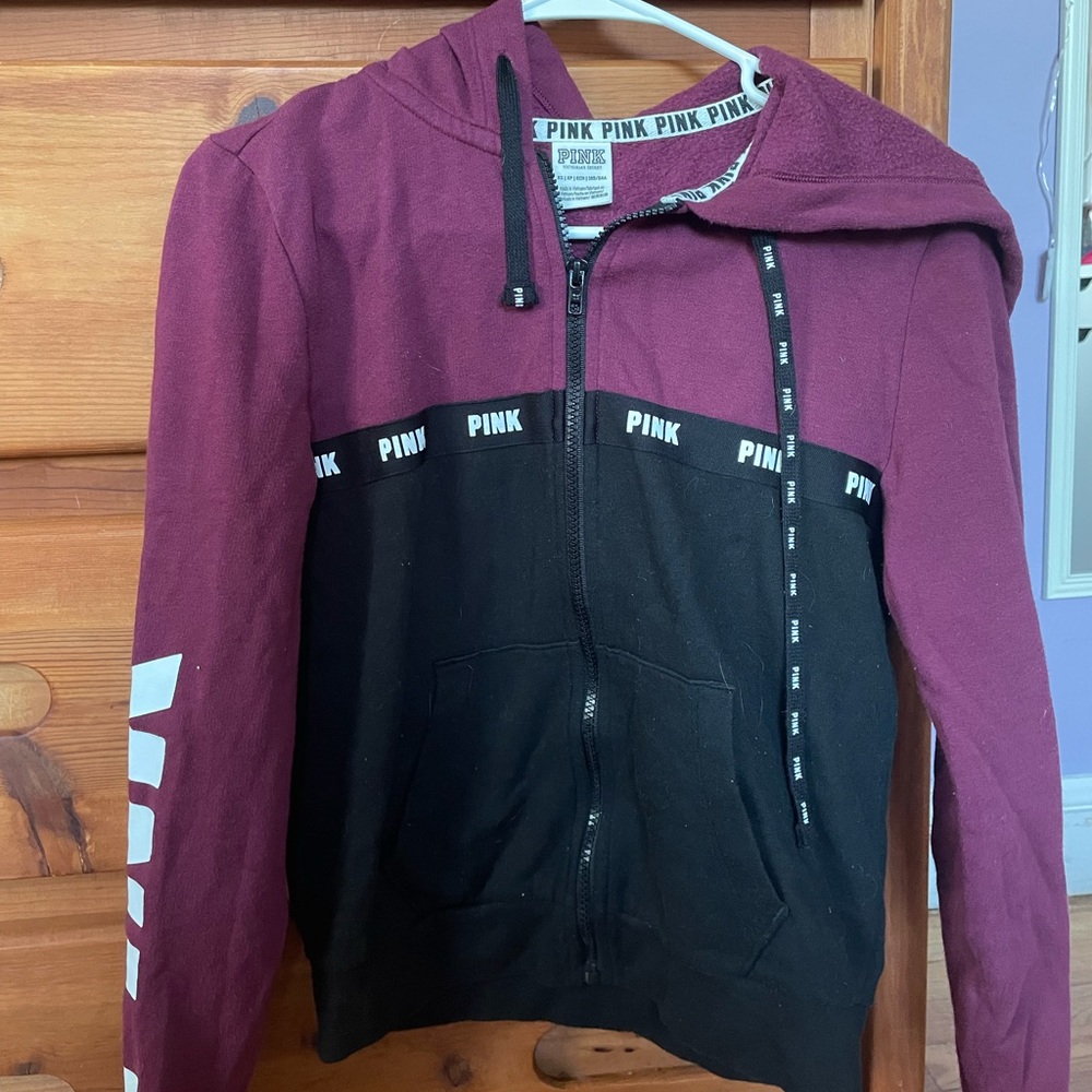 Women’s Pink Zip Up